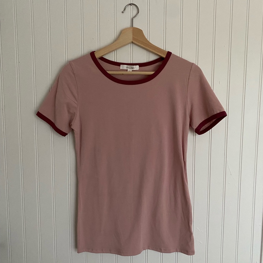 Purple tee
